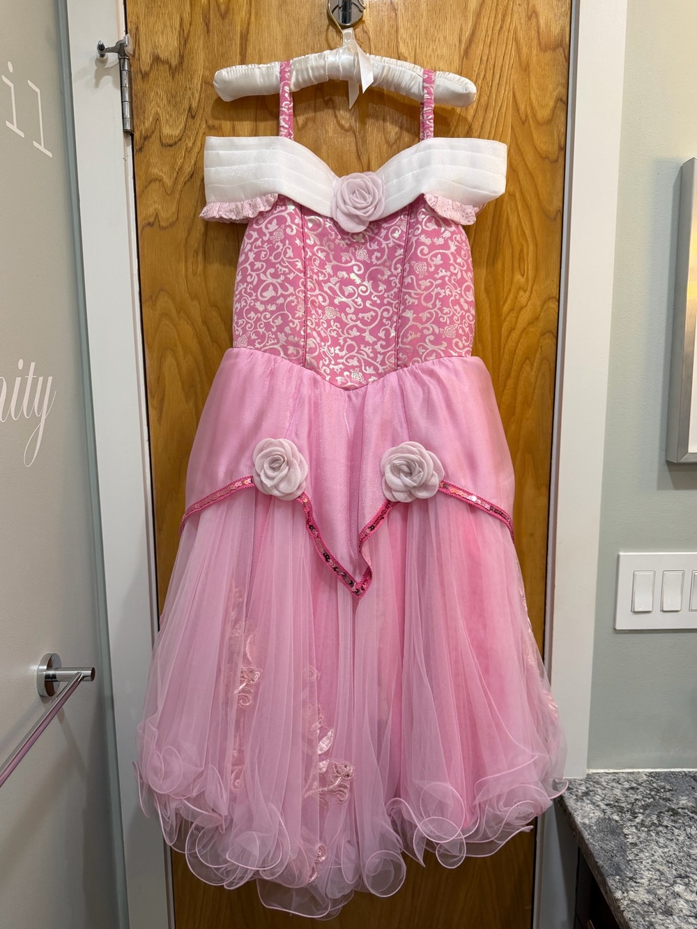 Disney Princess Signature Collection Sleeping Beauty Aurora Pink Dress Size 12